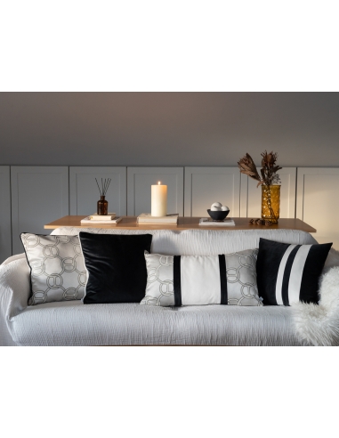 Black & White Collection Halka Desenli Bel...